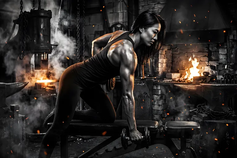 Deadlift setup on the IRONFORGE platform